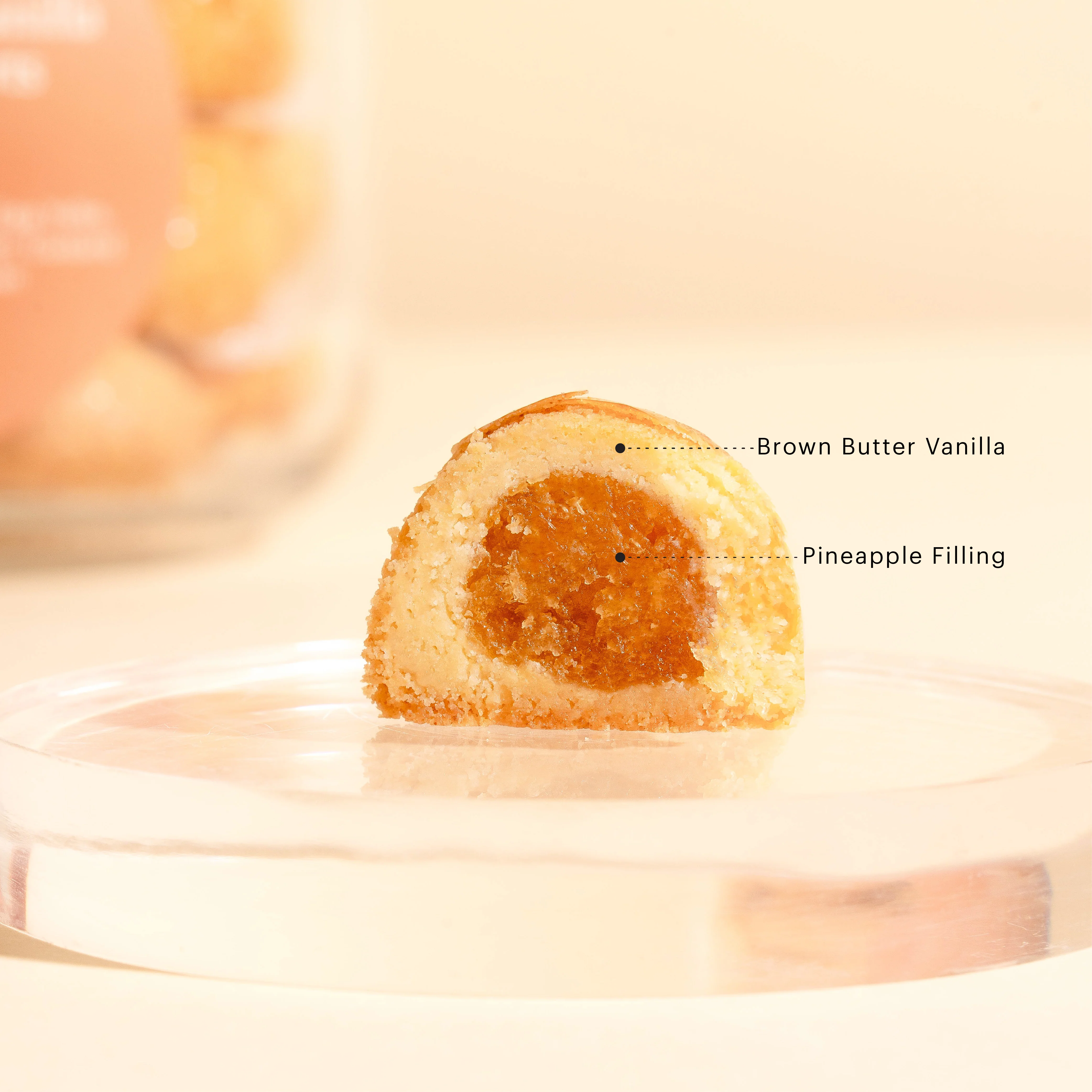 Brown Butter Vanilla Pineapple Tarts (Box) - Image 3