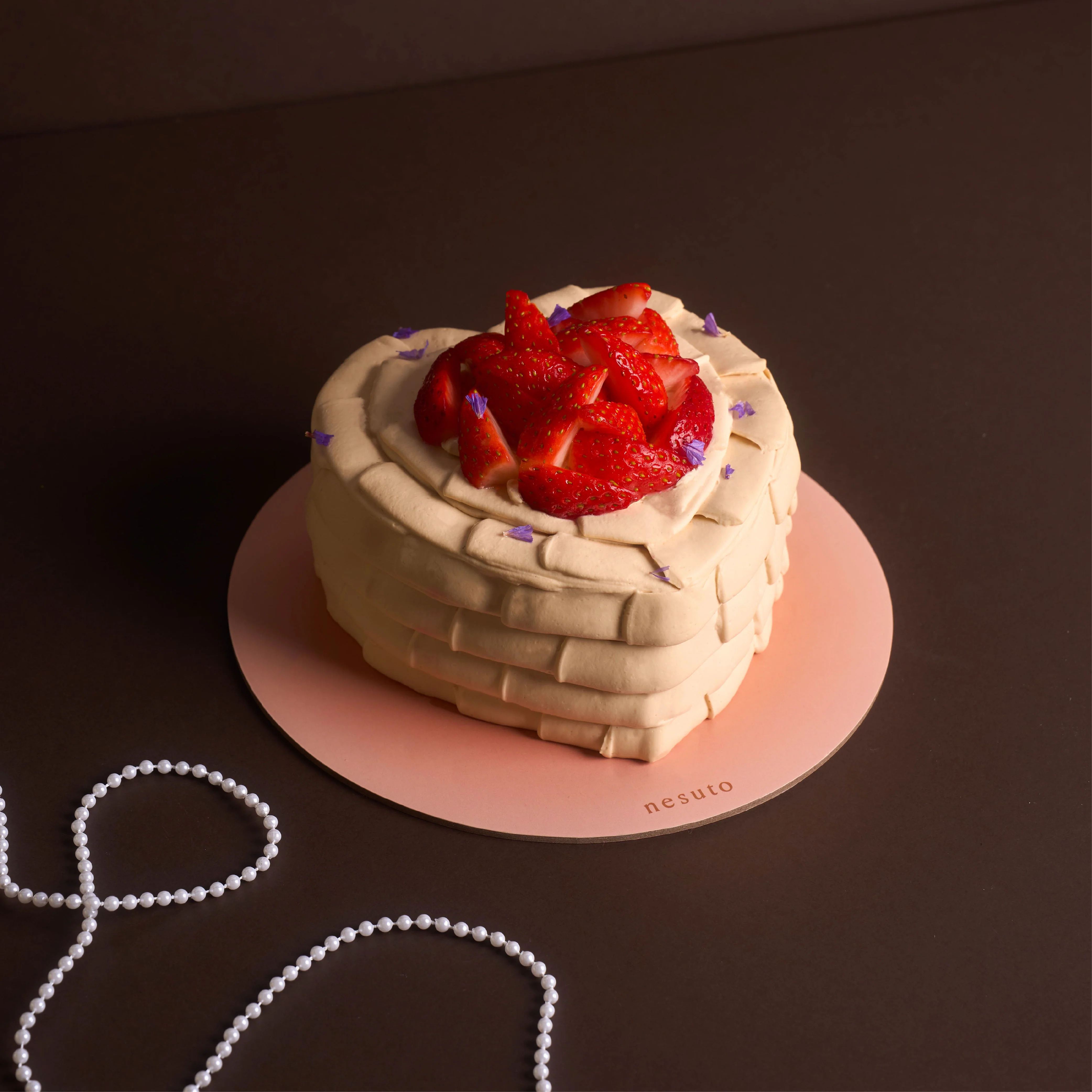 Earl Grey Strawberry Gateaux