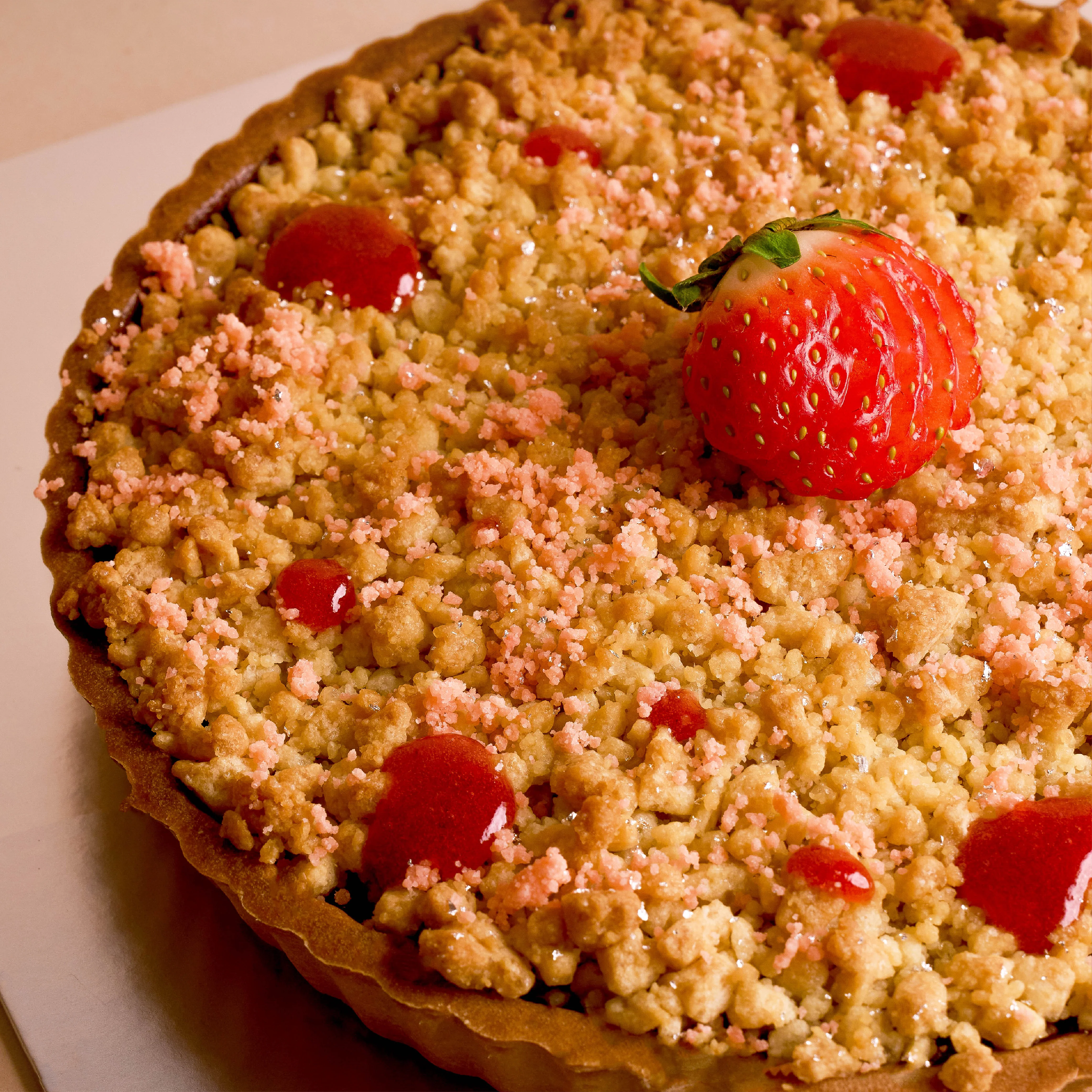Strawberry Crumble Tart - Image 3