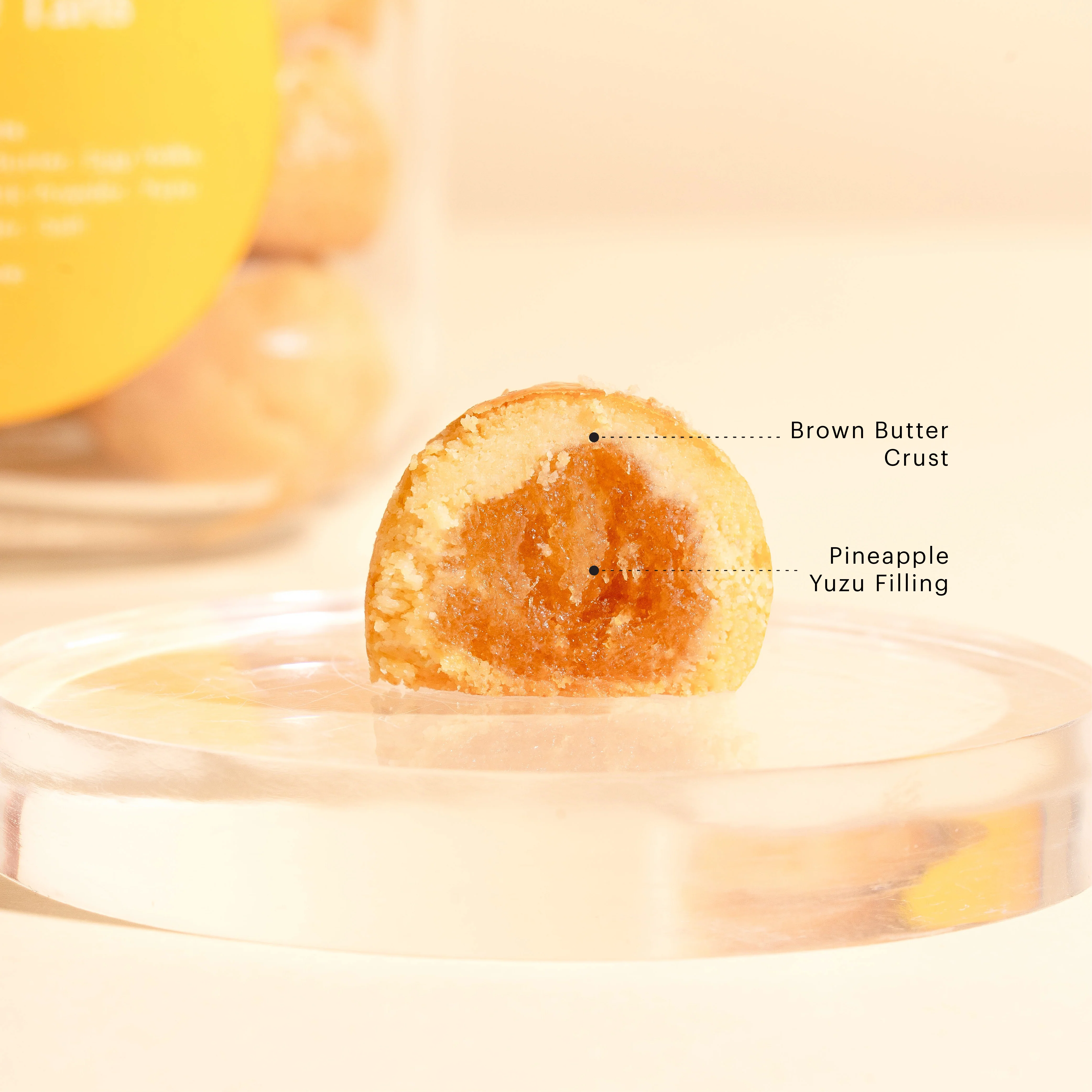 Yuzu Pineapple Tarts (Box) - Image 3